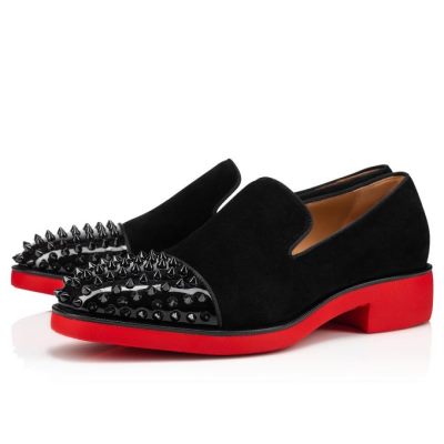 Mocasines Spooky Rxl Christian Louboutin Hombre - Negros - 3161213G257